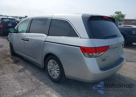 2014 Honda Odyssey Lx from USA, damaged, VIN 5FNRL5H24EB016311